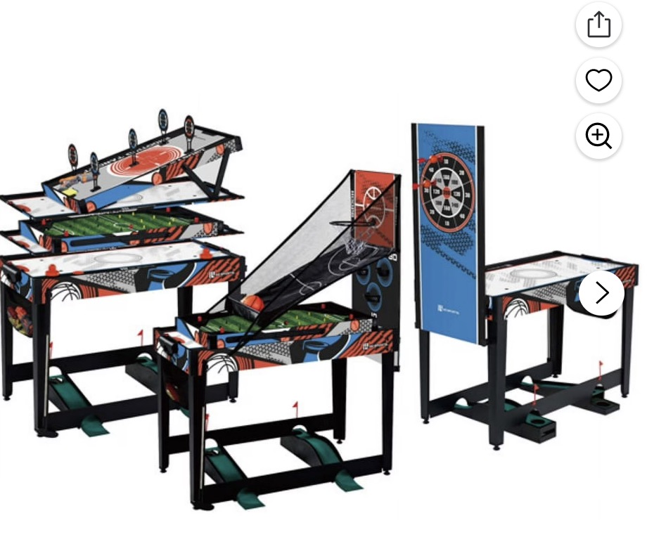 48″ 7-in-1 Multi Game Table by MD Sports!