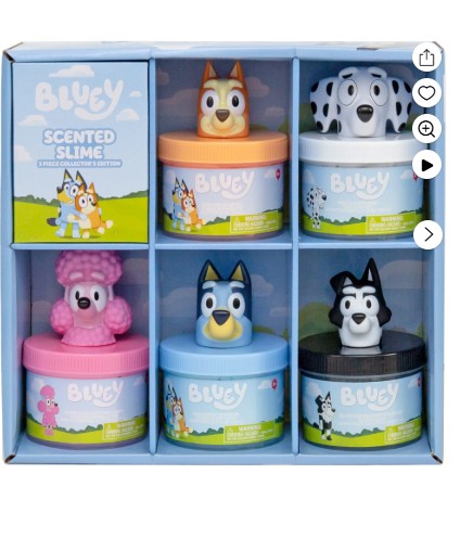 Bluey Scented Slime Jars – 5-Piece Collector’s Edition