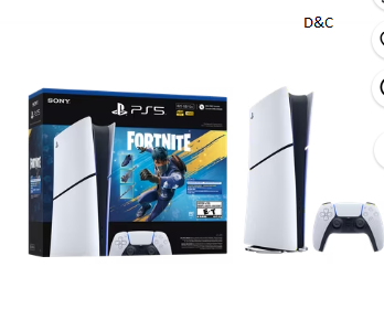 PlayStation 5 Digital Edition 825GB – Fortnite Flowering Chaos Bundle