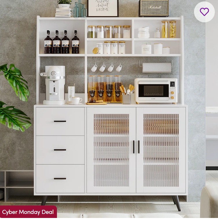 Jennylee 59.6” Kitchen Pantry