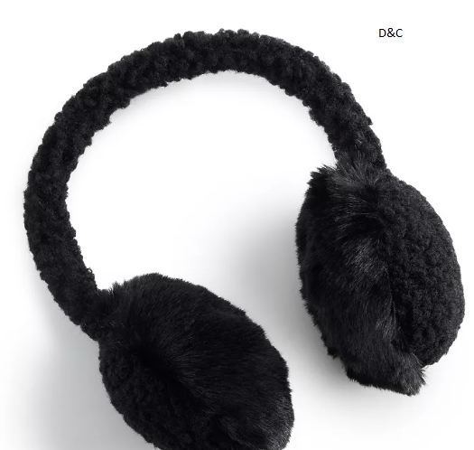 Women’s Sonoma Goods For Life® Mixed Faux Fur Sherpa Earmuffs