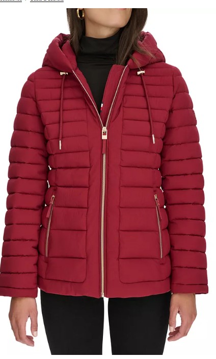 Women’s Hooded Packable Puffer Coat