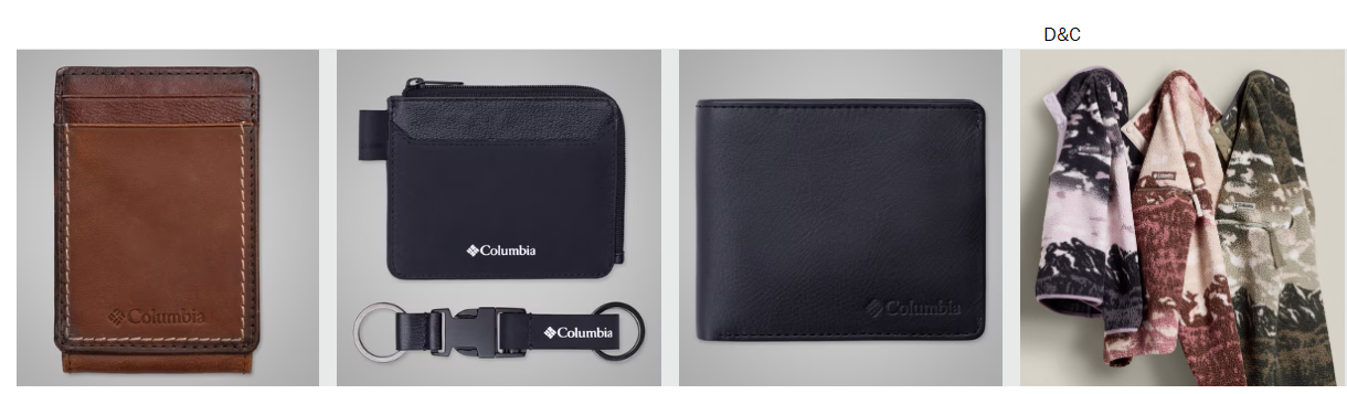 Columbia Wallets & Belts Sale –