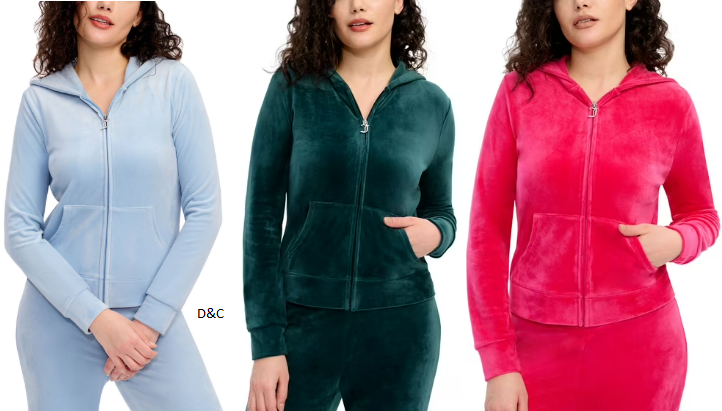 Juicy Couture Women’s Velour Jacket