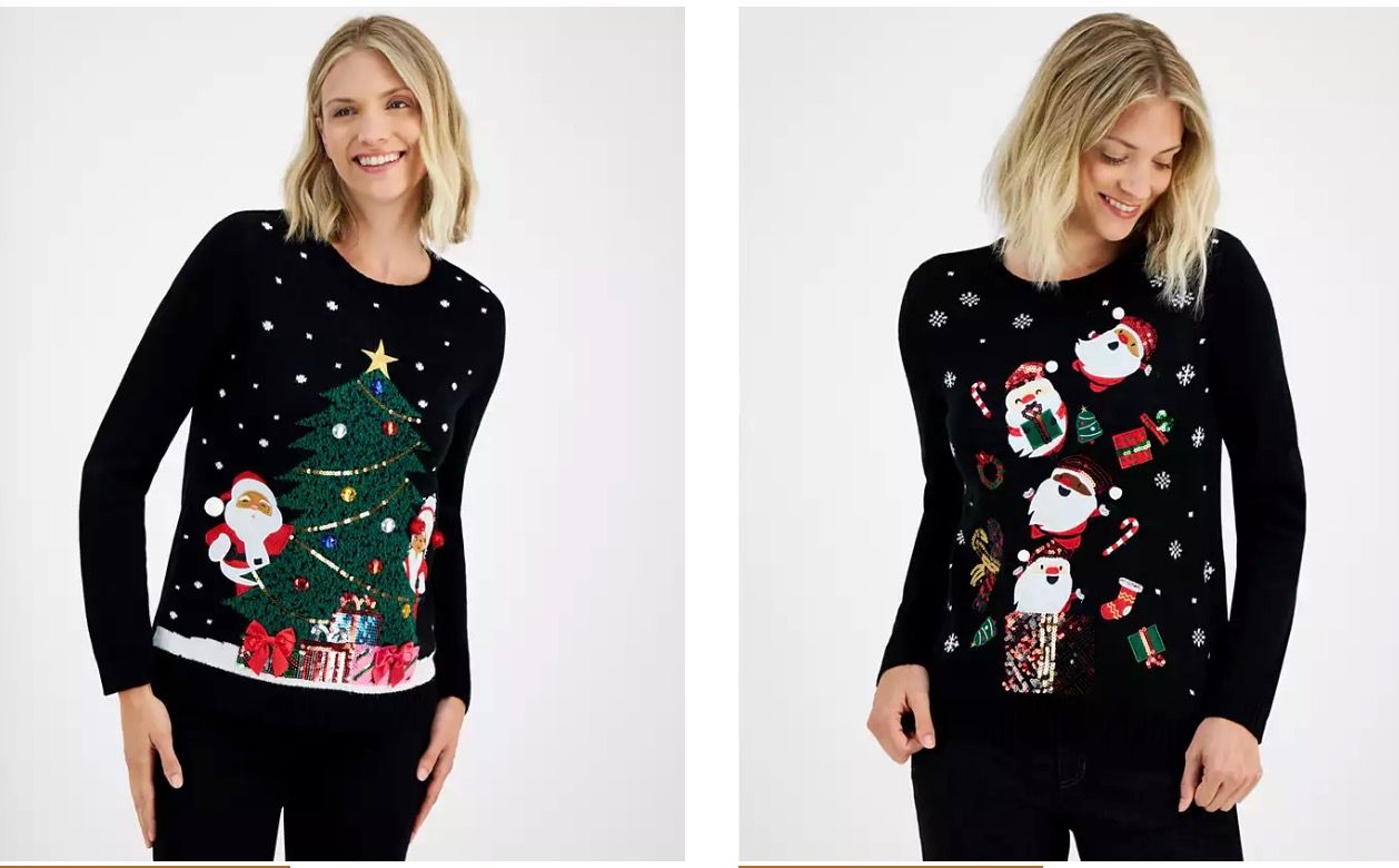 Women’s Holiday Sweaters $20
