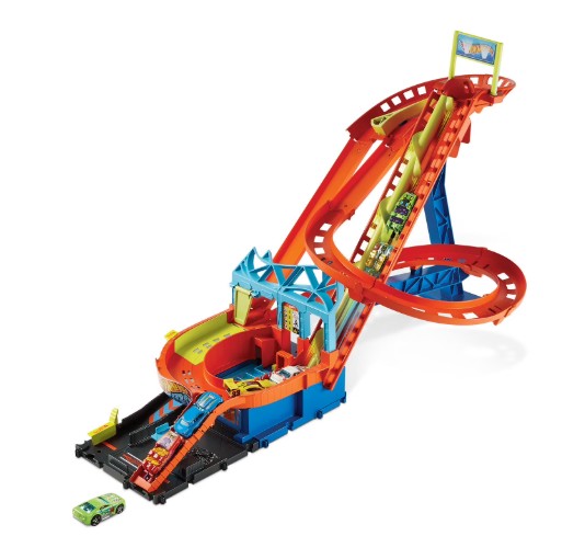 Hot Wheels Roller Coaster Rally Playset