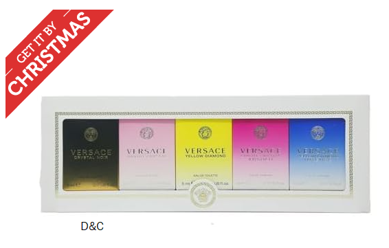 Versace Women’s Fragrance Collection 5 Piece Set