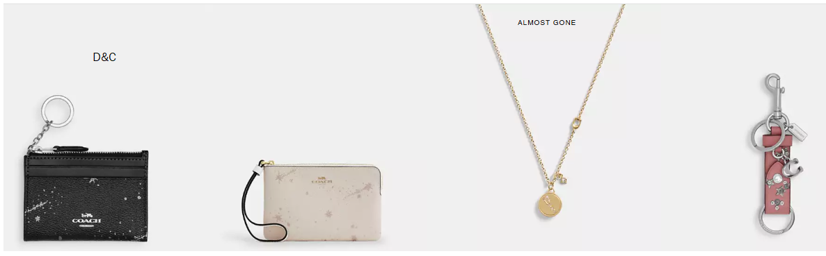 Coach star design up to 70% off