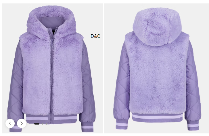 UA Cozy Little Girls’ Bomber Jacket