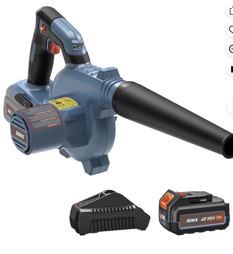 SENIX 20V Max* Cordless Blower