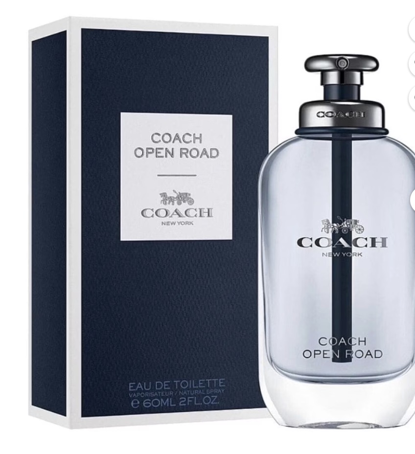Coach Open Road Eau De Toilette, Cologne for Men, 2 oz
