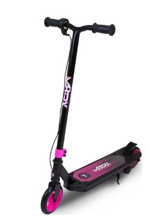 M8TRX Pink 12V Electric Scooter for Kids Ages 6-12, Powered E-Scooter with Speeds of 8 MPH
