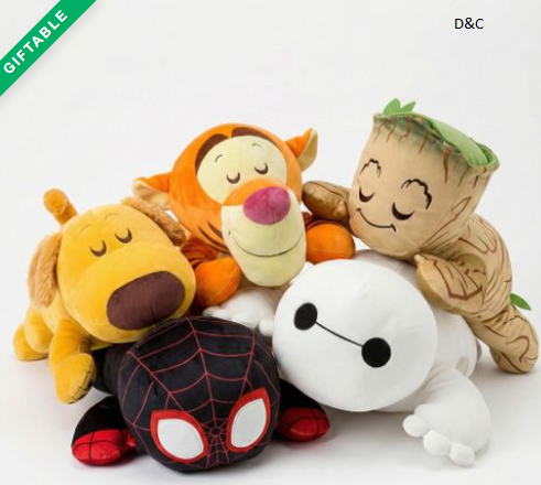 Disney Cuddleez Stuffed Animal Plush – Multiple Styles