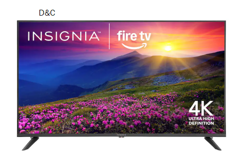 Insignia™️ – 43″ Class F50 Series LED 4K UHD Smart Fire TV