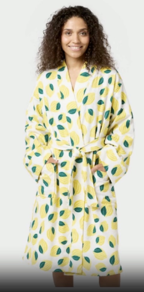 Bath Robe With Kimono Collar – Room Essentials™