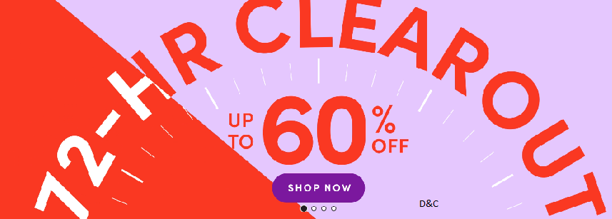 Wayfair 72hr clear out