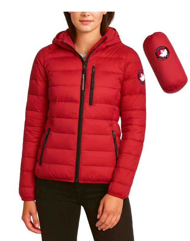 Canada Weather Gear Women’s Packable Jacket Sale