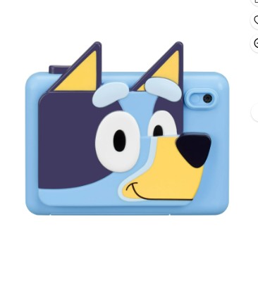 eKids Bluey Digital Camera for Kids with SD Card and Built-in Digital Stickers