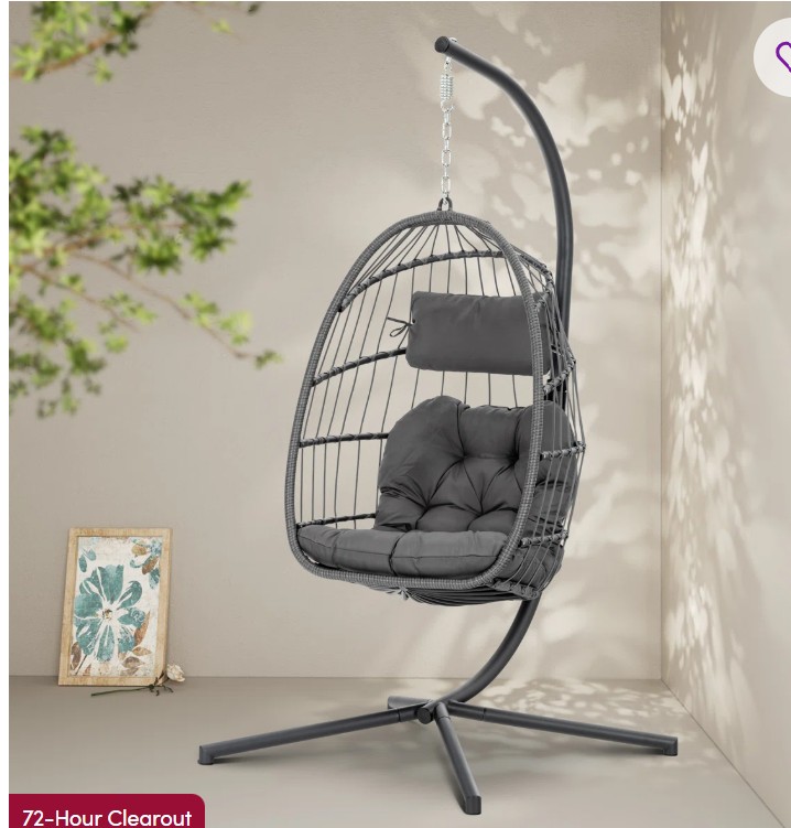 Iyanna Porch Swing with Stand