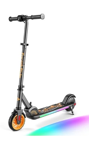 FanttikRide Electric Scooter for Kids 8-12, Adjustable Handlebar Height for Riders 3.9-5.2 ft, 132 lbs, Up to 40 min Continuous Time, 5 Miles Range, 3 Speed Mode 5/8/10 MPH, UL2272 Certified