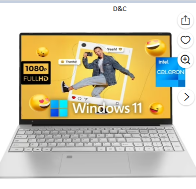 HP 14 inch HD Windows Laptop AMD Athlon 7120 4GB RAM 128GB UFS Moonlight Blue
