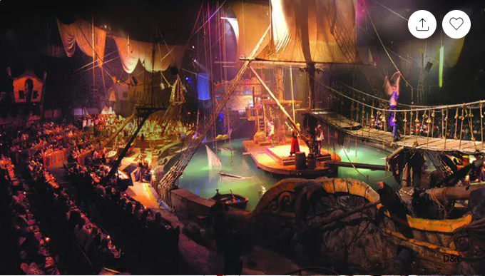 General or VIP Admission for One Adult or Child to Pirate’s Dinner Adventure Orlando