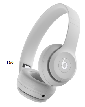 Beats Solo4 Wireless Headphones – On-Ear Wireless Headphones – Drenched Gray