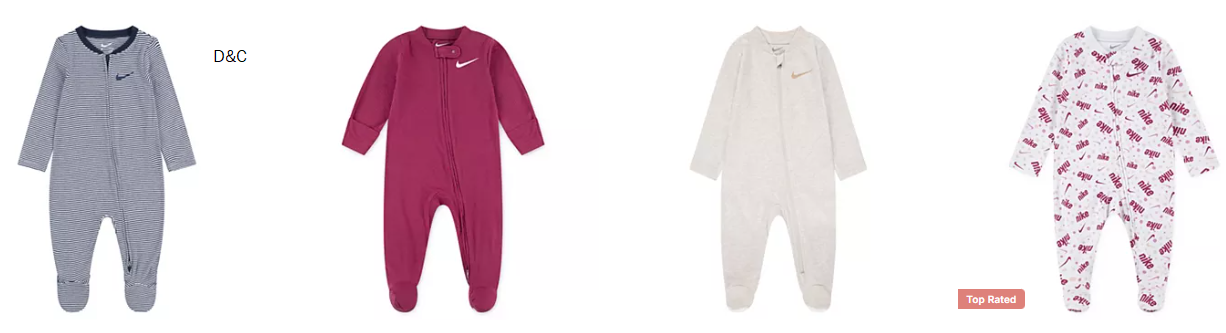 These Nike onesies are under $10!
