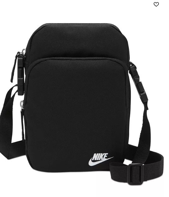 Unisex Heritage Logo Graphic Crossbody Bag 4L