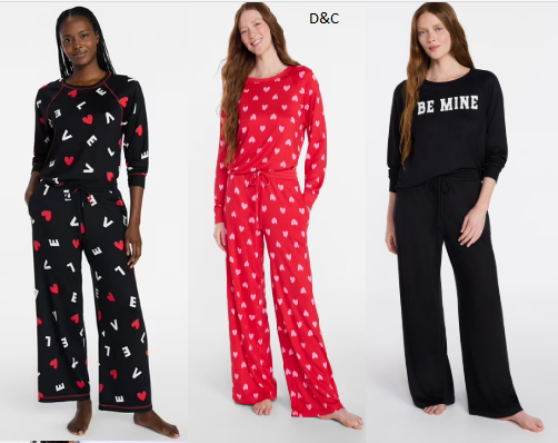 Joyspun Women’s Cozy Lounge Collection Hacci Long Sleeve Top and Pants Pajama Set, 2-Piece, Sizes XS-3X