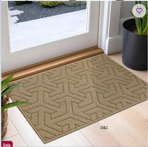 Non-slip Geometric Indoor Doormat
