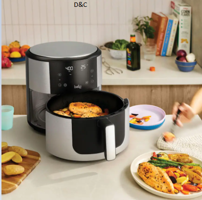 bella PRO – SmartCrisp 8-qt. Touchscreen Air Fryer – Stainless Steel