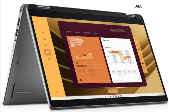 Dell Latitude 5350 2-in-1 Business Laptop, 13.3″ FHD IPS Touchscreen