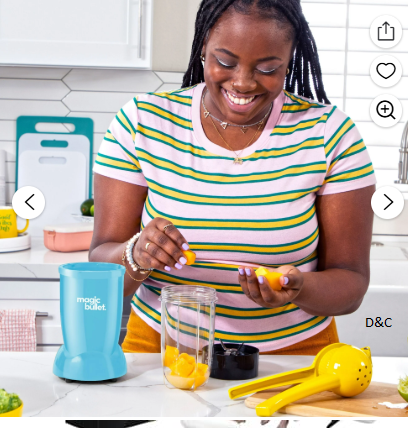 Magic Bullet Essential Blender with To-Go Lid – Glacier Blue