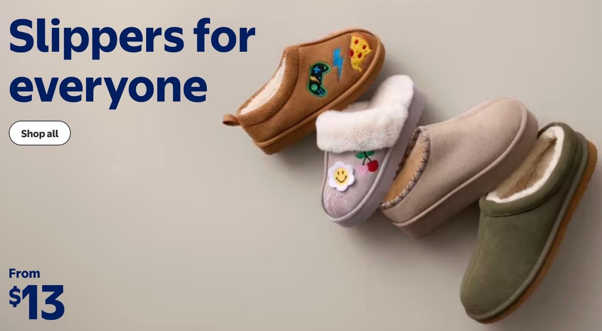 Slippers for everyone