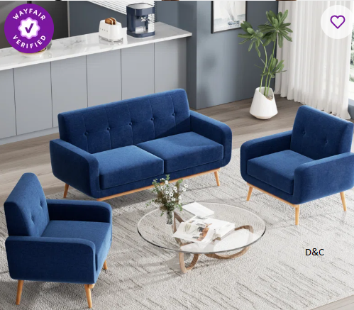 Analeah 3 – Piece Living Room Set