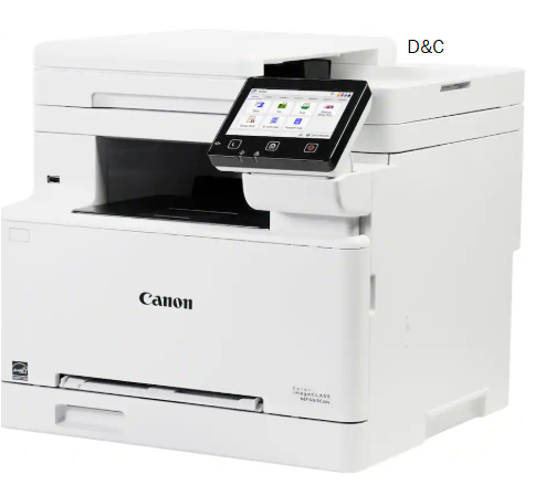 Canon – imageCLASS MF663Cdw Wireless Duplex Color Laser All-In-One Printer with 50-Sheet ADF – White