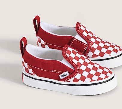 Toddler Classic Slip-On V Checkerboard Shoe