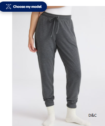 Joyspun Women’s Cozy Lounge Collection Hacci Knit Sleep Joggers, 29” Inseam, Sizes XS-3X