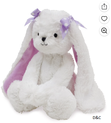 Bedtime Originals Lavender Woods Plush Bunny Stuffed Animal – Sasha