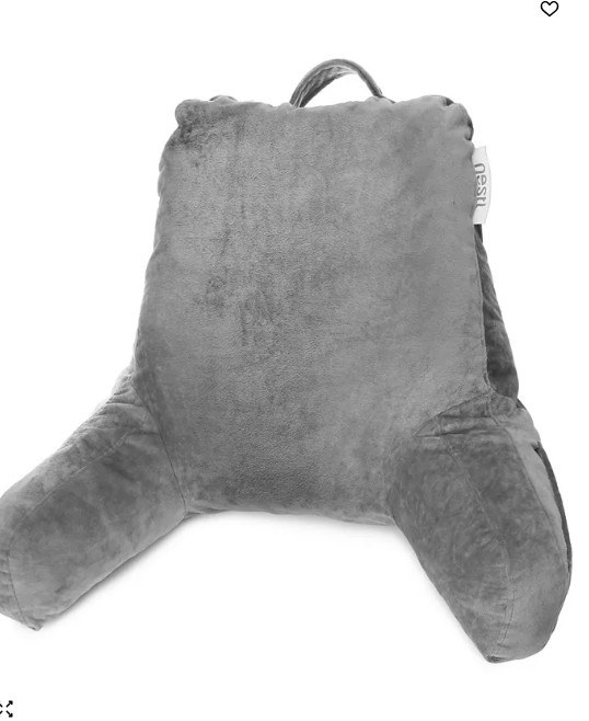 Shredded Memory Foam Reading Backrest Pillow, Petite