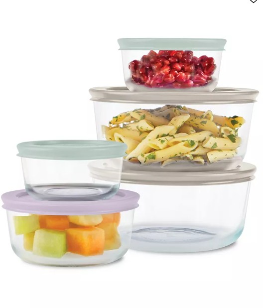 Simply Store 10-Pc. Glass Storage Set