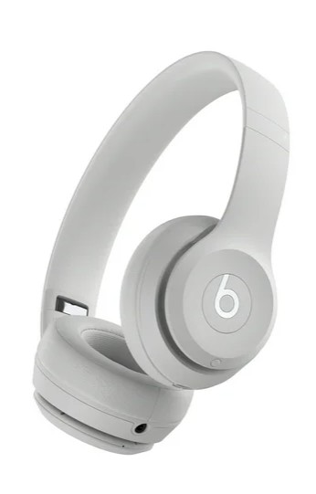Beats Solo4 Wireless Headphones – On-Ear Wireless Headphones – Drenched Gray