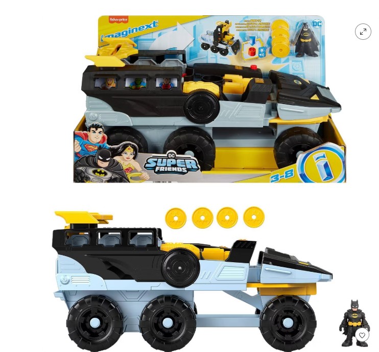 Imaginext DC Comics Armor Up Transforming Vehicle