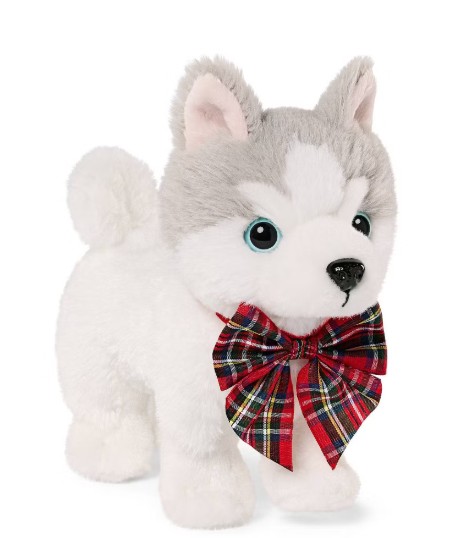 Our Generation Holiday Husky Igloo Limited-Edition 6″ Posable Pet Puppy Dog Plushie Stuffed Animal