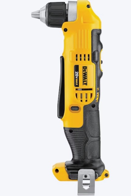 DEWALT 20-volt Max 3/8-in Keyless Right Angle Cordless Drill ( Charger Not Included )