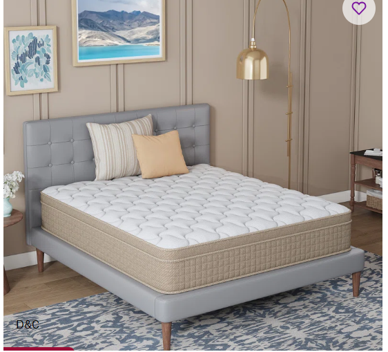 Wayfair Sleep 12” Medium Premium Cooling Foam Hybrid Mattress