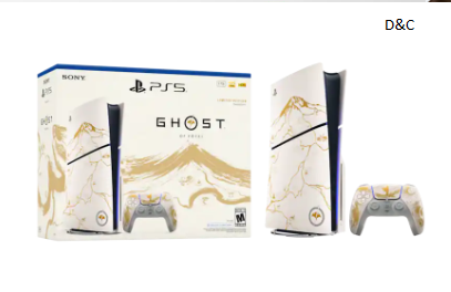 PlayStation 5 Console – Ghost of Yōtei Gold Limited Edition Bundle – PlayStation 5