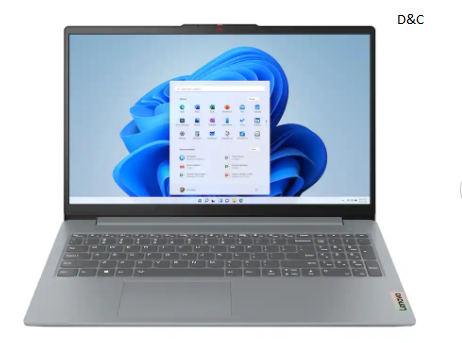 Lenovo – IdeaPad Slim 3 15.6″ Full HD Touchscreen Laptop – AMD Ryzen 7 5825U 2025 – 16GB Memory – 512GB SSD – Arctic Grey