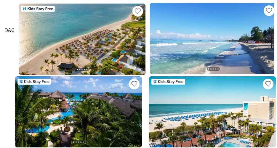 Beach Destinations Vacation Deals